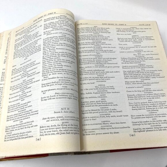 Vintage 1936 The Complete Works Of Shakespeare Illustrated By Rockwell Kent - Picture 7 of 10